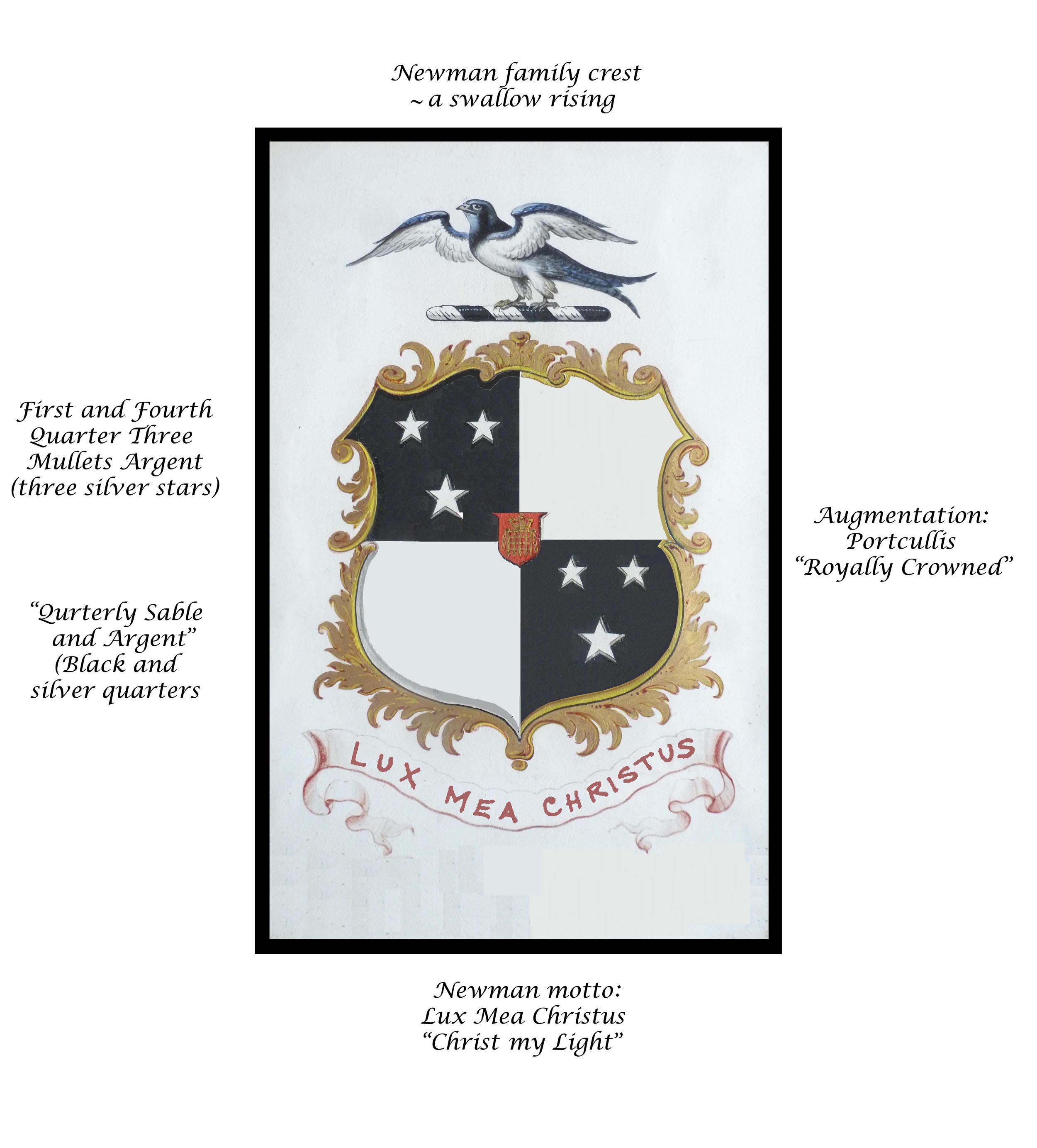 Newman Crest and Coat of Arms